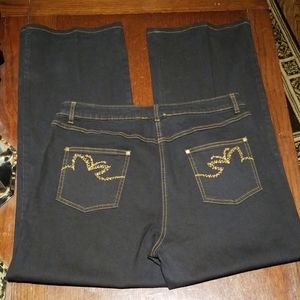 Shore Jean's size 14 with decorative decor